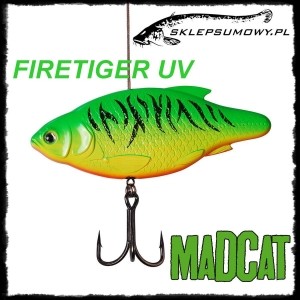Inline Rattlers Firetiger UV 13cm 90g - Mad Cat DAM